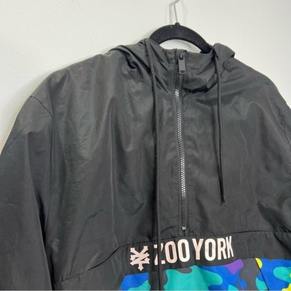 ZOO York Quarter Zip Rainbow Camo Lightweight Jacket S - Picture 5 of 12